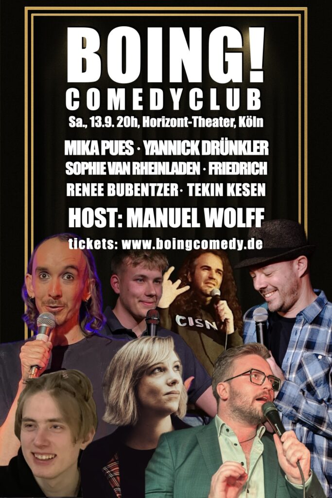 boing1309 - BOING! Comedy Club