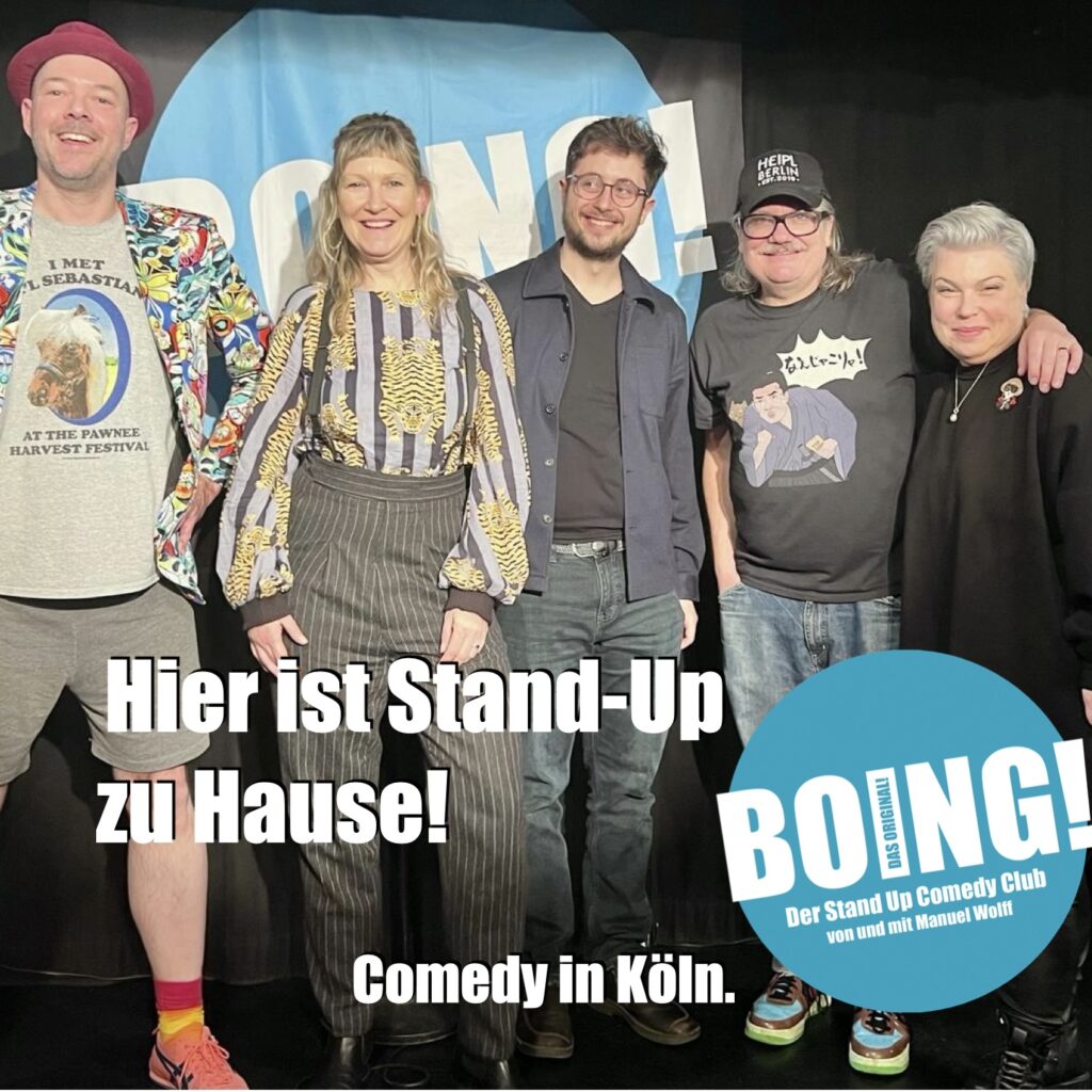 hier ist standup zu hause - BOING! Comedy Club